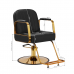 Hairdressing Chair GABBIANO ACRI GOLD black